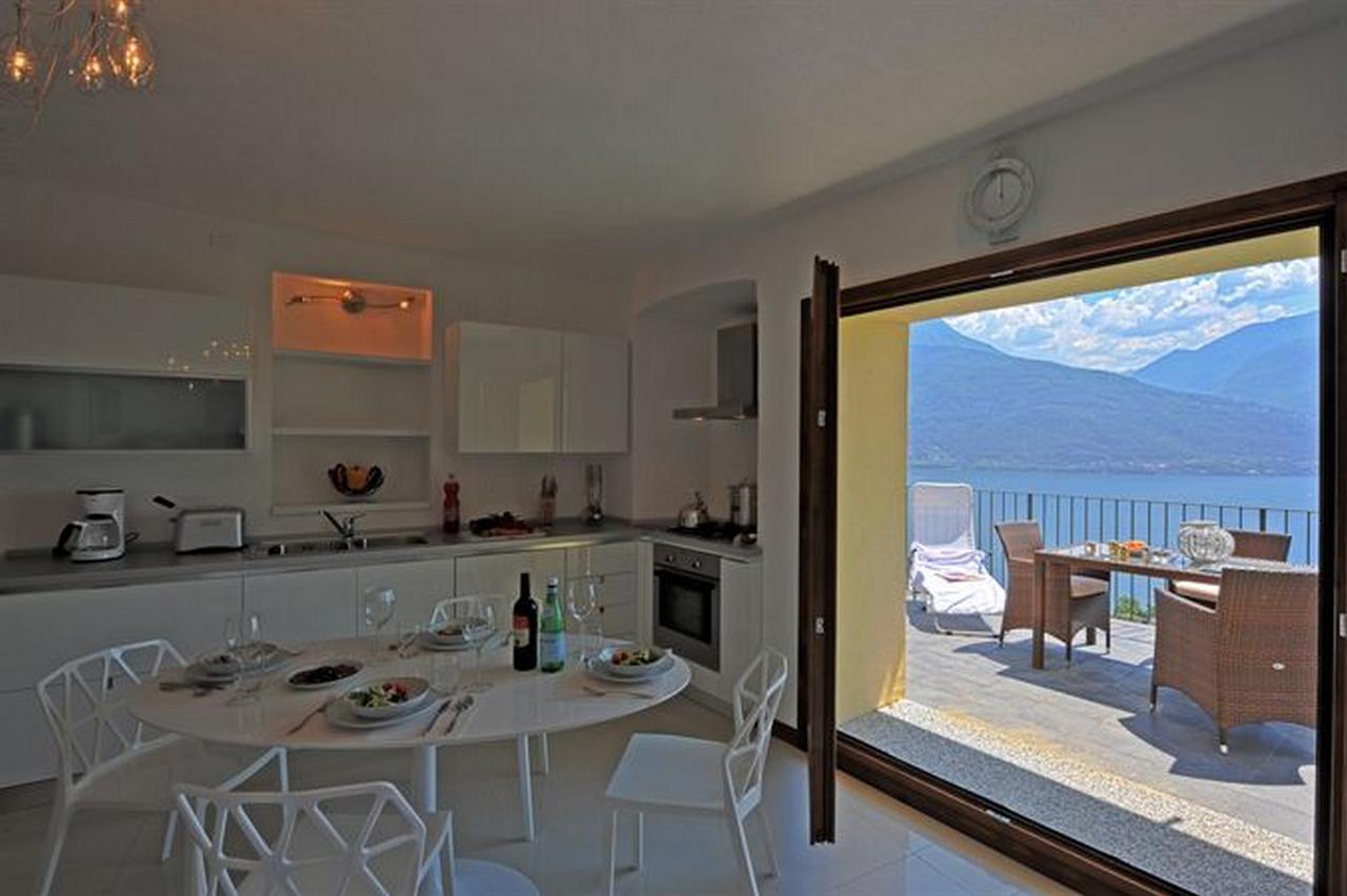Balcone Di Pianello - Luna Lägenhet Pianello Del Lario Exteriör bild